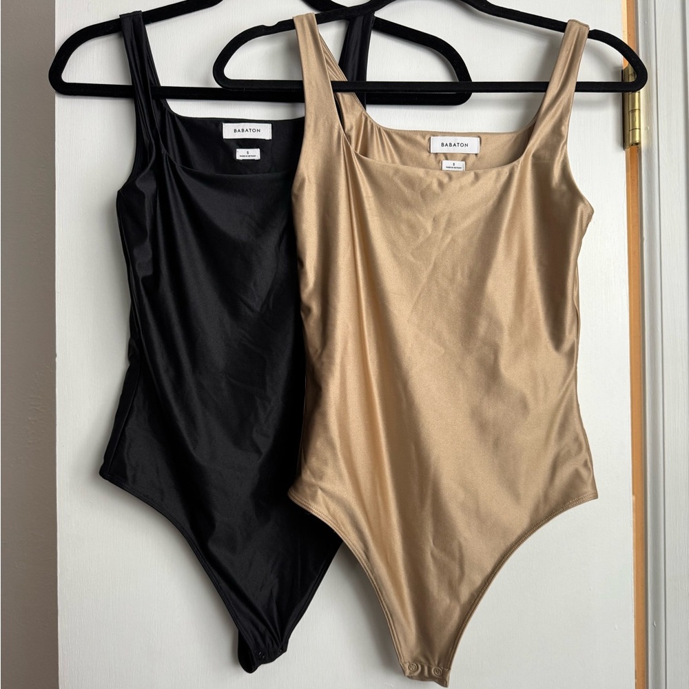 Aritizia Babaton lot of 2 bodysuits size small